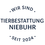 Wir sind Tierbestattung Niebuhr Label